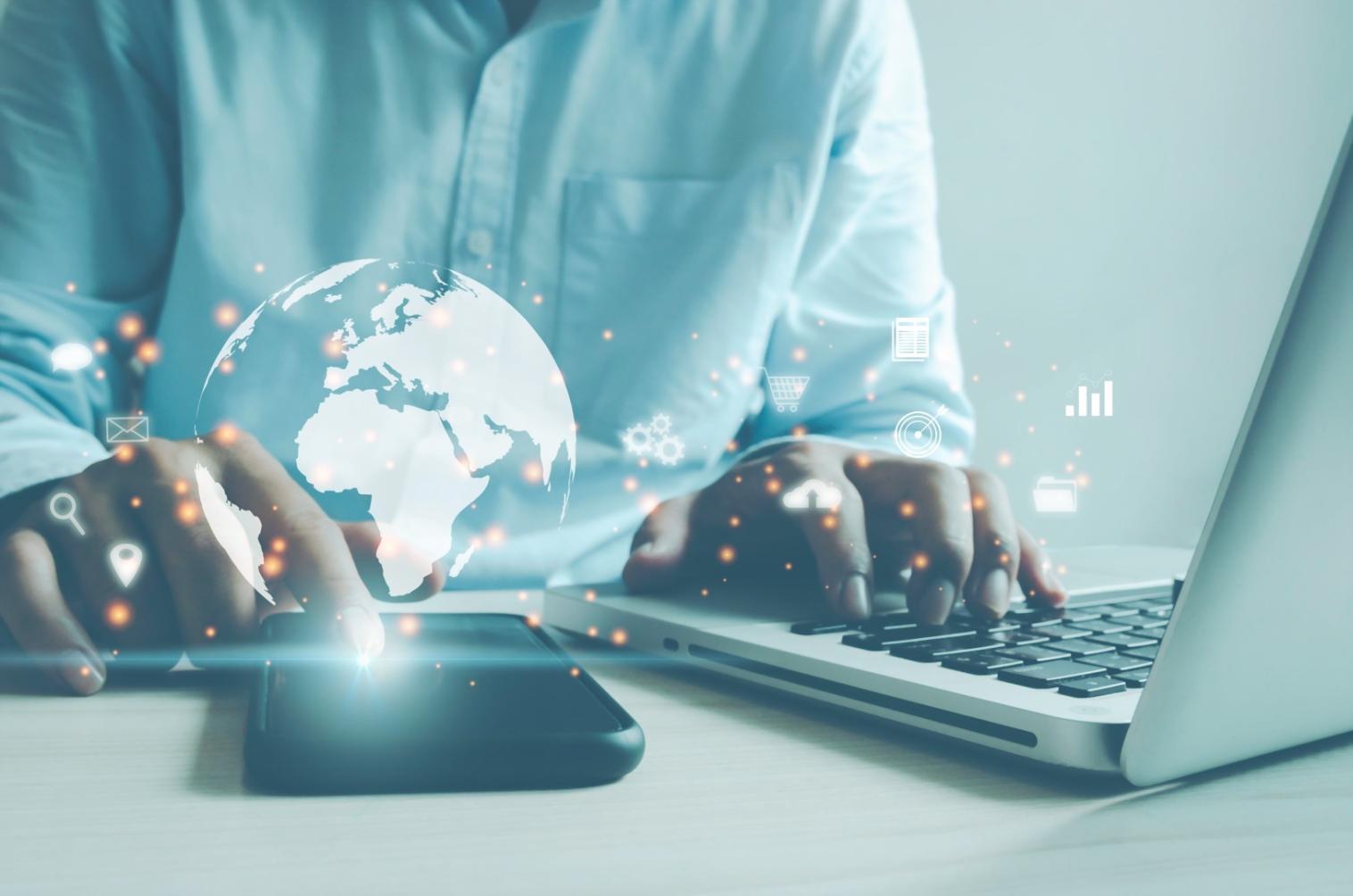 Studenten arbeiten an Computer Vision Projekten im modernen Labor